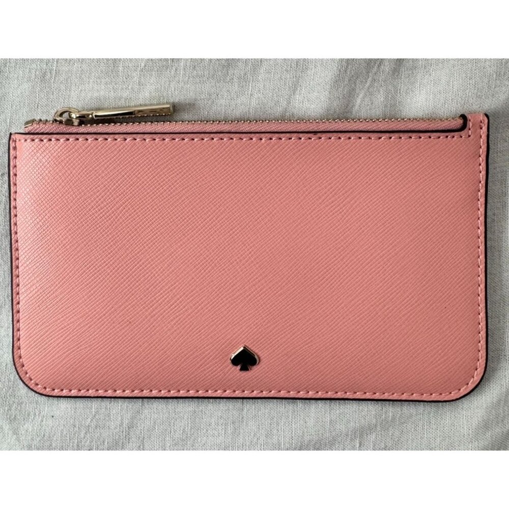 Kate Spade Staci Lily Bloom Floral Print 3fer - Wristlet, Coin Pouch & Card Hold - Picture 5 of 14